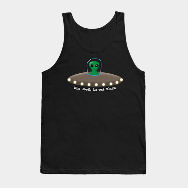 X Files UFO Tank Top by angmermsmith